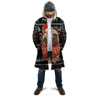 Lovely Pug Dog Christmas Cloak Xmas Holiday Patterns - Wonder Print Shop