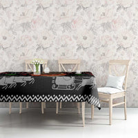 Lovely Pug Dog Christmas Tablecloth Xmas Holiday Patterns - Wonder Print Shop