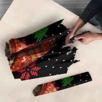 Lovely Pug Dog Christmas Umbrella Xmas Holiday Patterns - Wonder Print Shop
