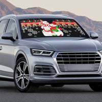 Lovely Snowman Christmas Auto Sun Shade Xmas Holiday Patterns - Wonder Print Shop