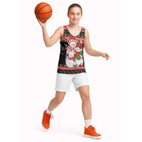 Lovely Snowman Christmas Basketball Jersey Xmas Holiday Patterns - Wonder Print Shop