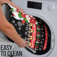 Lovely Snowman Christmas Bathroom Set Xmas Holiday Patterns - Wonder Print Shop