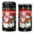 Lovely Snowman Christmas 4 in 1 Can Cooler Tumbler Xmas Holiday Patterns - Wonder Print Shop