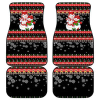 Lovely Snowman Christmas Car Mats Xmas Holiday Patterns - Wonder Print Shop