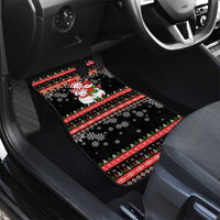 Lovely Snowman Christmas Car Mats Xmas Holiday Patterns - Wonder Print Shop