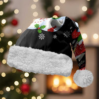 Lovely Snowman Christmas Santa Hat Xmas Holiday Patterns - Wonder Print Shop