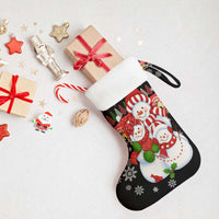 Lovely Snowman Christmas Stocking Xmas Holiday Patterns - Wonder Print Shop