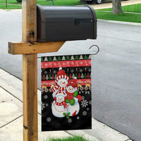 Lovely Snowman Christmas Garden Flag Xmas Holiday Patterns - Wonder Print Shop