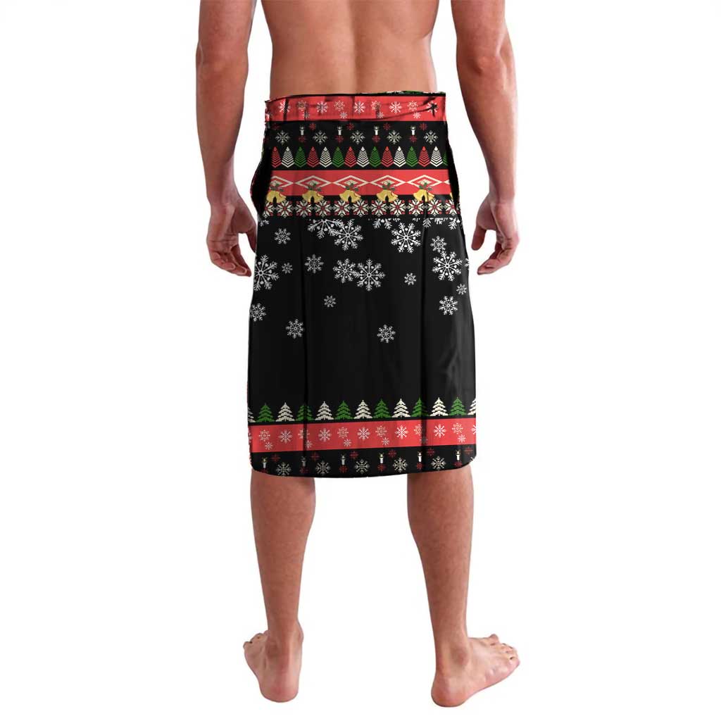 Lovely Snowman Christmas Lavalava Xmas Holiday Patterns - Wonder Print Shop