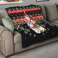 Lovely Snowman Christmas Quilt Xmas Holiday Patterns - Wonder Print Shop