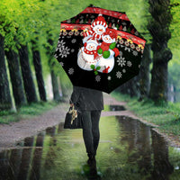Lovely Snowman Christmas Umbrella Xmas Holiday Patterns - Wonder Print Shop