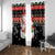 Lovely Snowman Christmas Window Curtain Xmas Holiday Patterns - Wonder Print Shop