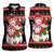 Lovely Snowman Christmas Women Sleeveless Polo Shirt Xmas Holiday Patterns - Wonder Print Shop