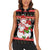 Lovely Snowman Christmas Women Sleeveless Polo Shirt Xmas Holiday Patterns - Wonder Print Shop