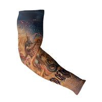 Seth Serpent Arm Sleeves Sandstorm Egyptian Chaos God in Ancient Desert Tones