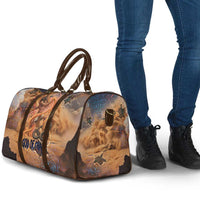 Seth Serpent Travel Bag Sandstorm Egyptian Chaos God in Ancient Desert Tones