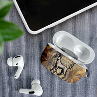Suty AirPods Case with Typhonic Beast Staff Ancient Egypt Symbolism
