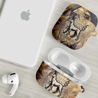 Suty AirPods Case with Typhonic Beast Staff Ancient Egypt Symbolism