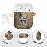Suty AirPods Case with Typhonic Beast Staff Ancient Egypt Symbolism