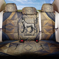 Suty Back Car Seat Cover with Typhonic Beast Staff Ancient Egypt Symbolism