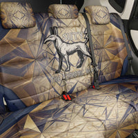 Suty Back Car Seat Cover with Typhonic Beast Staff Ancient Egypt Symbolism