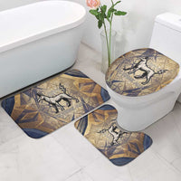 Suty Bathroom Set with Typhonic Beast Staff Ancient Egypt Symbolism