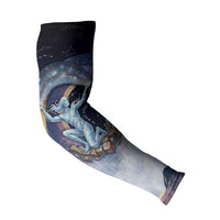 Shu Celestial Constellations Arm Sleeves Rainbow Ancient Egyptian Sky Deity Theme
