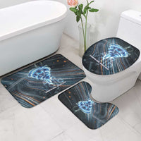 Shu Air Void Egyptian Bathroom Set with Storm God and Ankh Ancient Mythology
