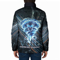 Shu Air Void Egyptian Padded Jacket with Storm God and Ankh Ancient Mythology