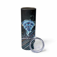 Shu Air Void Egyptian Skinny Tumbler with Storm God and Ankh Ancient Mythology