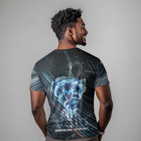 Shu Air Void Egyptian T shirt with Storm God and Ankh Ancient Mythology