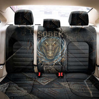 Sobek Egypt Back Car Seat Cover with Crocodile Head Water Symbolism Ancient Guardian