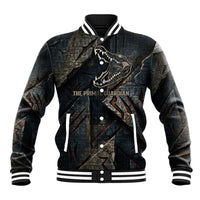 Sobek Egypt Baseball Jacket with Crocodile Head Water Symbolism Ancient Guardian