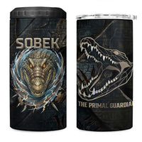 Sobek Egypt 4 in 1 Can Cooler Tumbler with Crocodile Head Water Symbolism Ancient Guardian