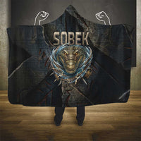 Sobek Egypt Hooded Blanket with Crocodile Head Water Symbolism Ancient Guardian
