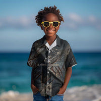 Sobek Egypt Kid Hawaiian Shirt with Crocodile Head Water Symbolism Ancient Guardian