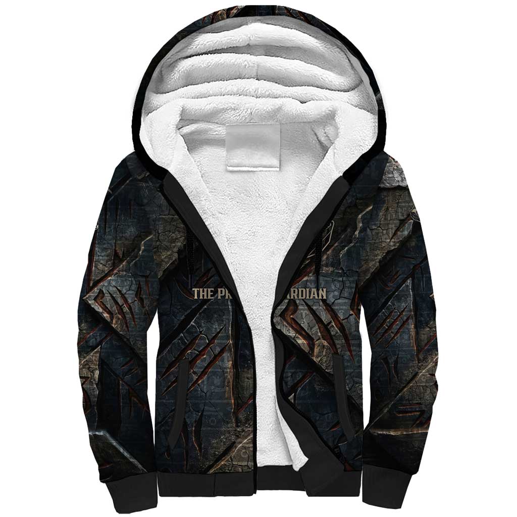 Sobek Egypt Sherpa Hoodie with Crocodile Head Water Symbolism Ancient Guardian