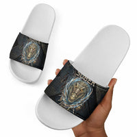 Sobek Egypt Slide Sandals with Crocodile Head Water Symbolism Ancient Guardian