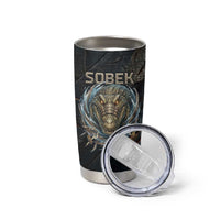 Sobek Egypt Tumbler Cup with Crocodile Head Water Symbolism Ancient Guardian