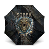Sobek Egypt Umbrella with Crocodile Head Water Symbolism Ancient Guardian