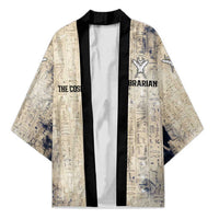 Thoth Kimono Ibis Head and Ancient Scroll Egyptian Wisdom