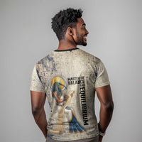 Thoth T shirt Ibis Head and Ancient Scroll Egyptian Wisdom