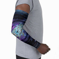 Thoth Ancient Egyptian Cosmic Arm Sleeves with Sacred Eye and Baboon Symbol Theme