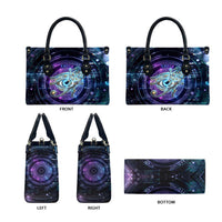 Thoth Ancient Egyptian Cosmic Leather Bag with Sacred Eye and Baboon Symbol Theme