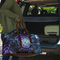 Thoth Ancient Egyptian Cosmic Travel Bag with Sacred Eye and Baboon Symbol Theme