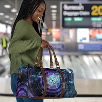 Thoth Ancient Egyptian Cosmic Travel Bag with Sacred Eye and Baboon Symbol Theme