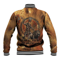Onuris Baseball Jacket Egyptian War God Slayer of Enemies Spear Lion Ancient Battle