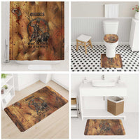 Onuris Bathroom Set Egyptian War God Slayer of Enemies Spear Lion Ancient Battle
