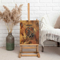 Onuris Canvas Wall Art Egyptian War God Slayer of Enemies Spear Lion Ancient Battle
