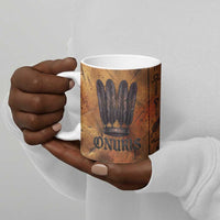 Onuris Ceramic Mug Egyptian War God Slayer of Enemies Spear Lion Ancient Battle